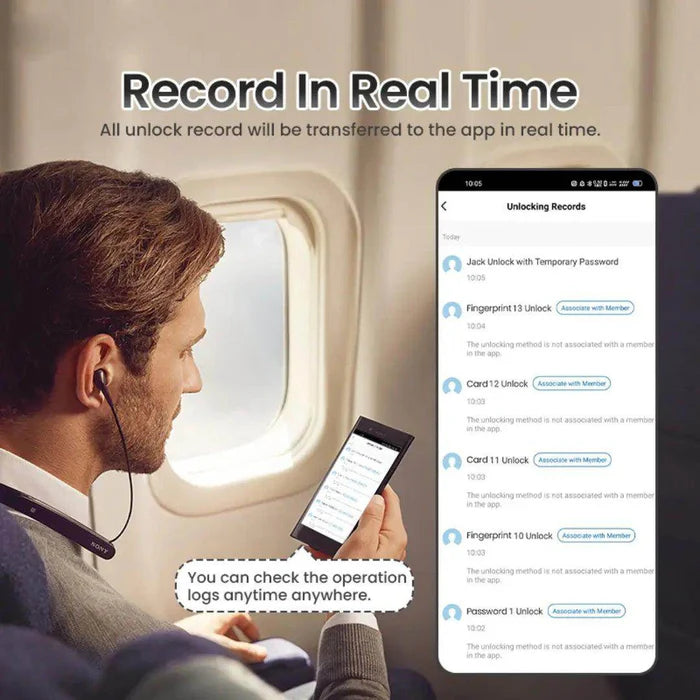 Smart Lock S630 –إمبروفد قفل باب ذكي إصدار