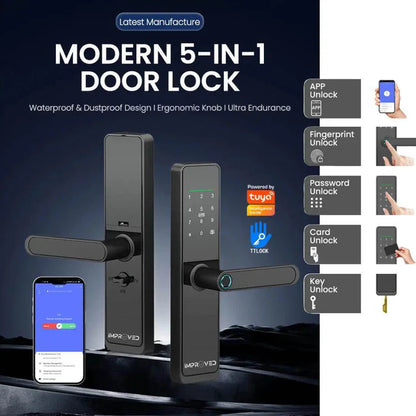 Smart Lock S630 –إمبروفد قفل باب ذكي إصدار